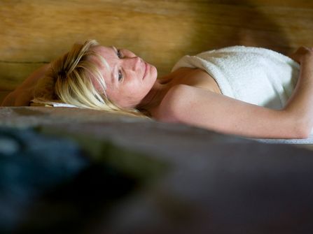 Damensauna · Große Außensauna · Saunalandschaft der Sole-Therme Otterndorf